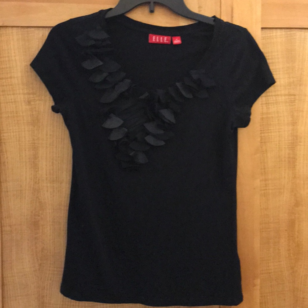 Elle Ruffled T-Shirt - Picture 2 of 6
